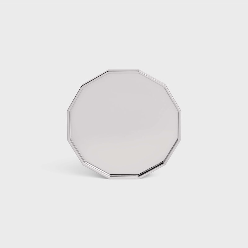 CANDLE TRIOMPHE LID IN STEEL - SILVER - SMALL GIFTS - 1 | CELINE