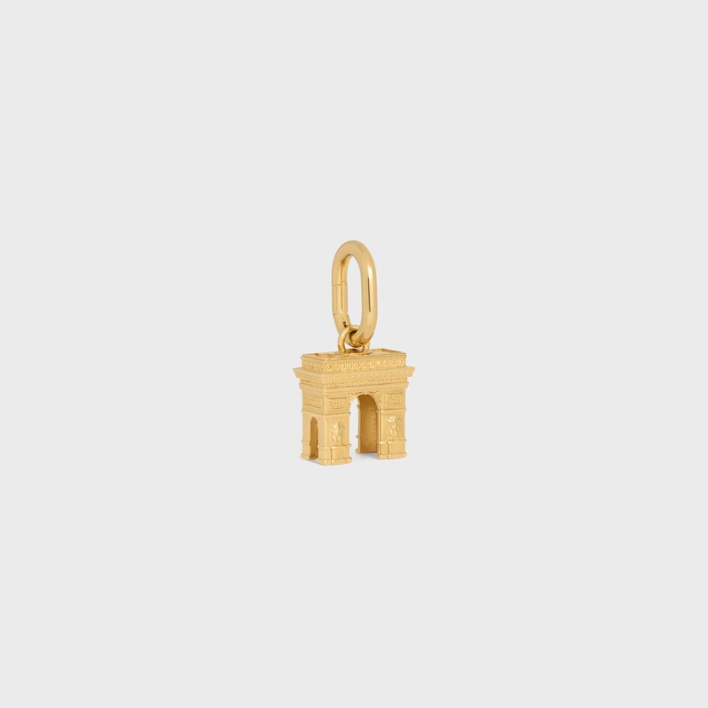 ARC DE TRIOMPHE CHARMS EN LAITON DOR&Eacute; - Or - CELINE CHARMS - 1 | CELINE