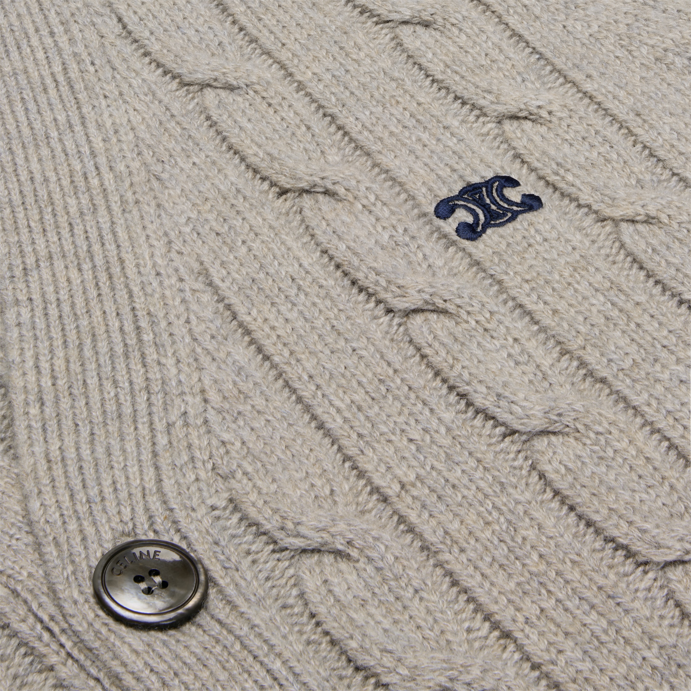 アウターその他 87MM Mmlg CPC CABLE CARDIGAN IVORY MMLGBC2K010 Chunky Cable Cardigan – Calle Del Mar