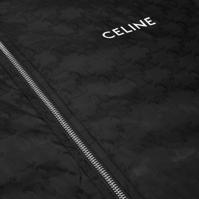 CELINE交织图案锦纶束腰夹克 - 黑色 -  - 1 | CELINE