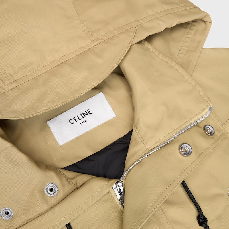 WINDBREAKER IN nylon twill - BEIGE -  - 1 | CELINE