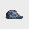 Triomphe Baseballmütze aus Batikbaumwolle - AUSGEBLICHENES DENIM -  - 3 | CELINE