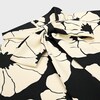 스케이터 미니 드레스 - 울 오간자 - 블랙/크림 -  - 3 | CELINE