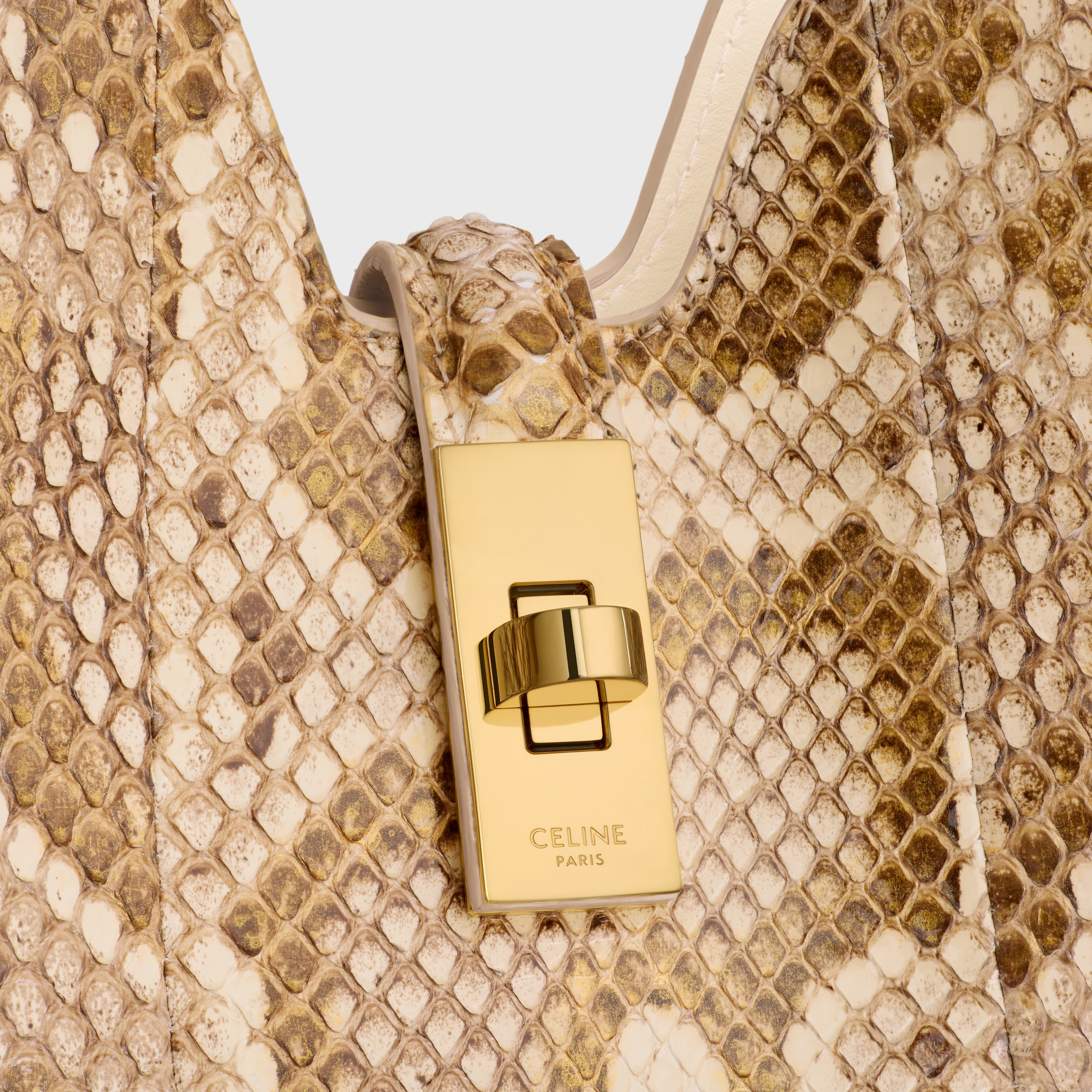 SMALL CAMILLE 16 SOFT IN PYTHON - NATURAL | CELINE
