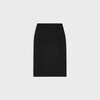 펜슬 스커트 - 캐시미어 모헤어 나트 - 블랙 -  - 1 | CELINE