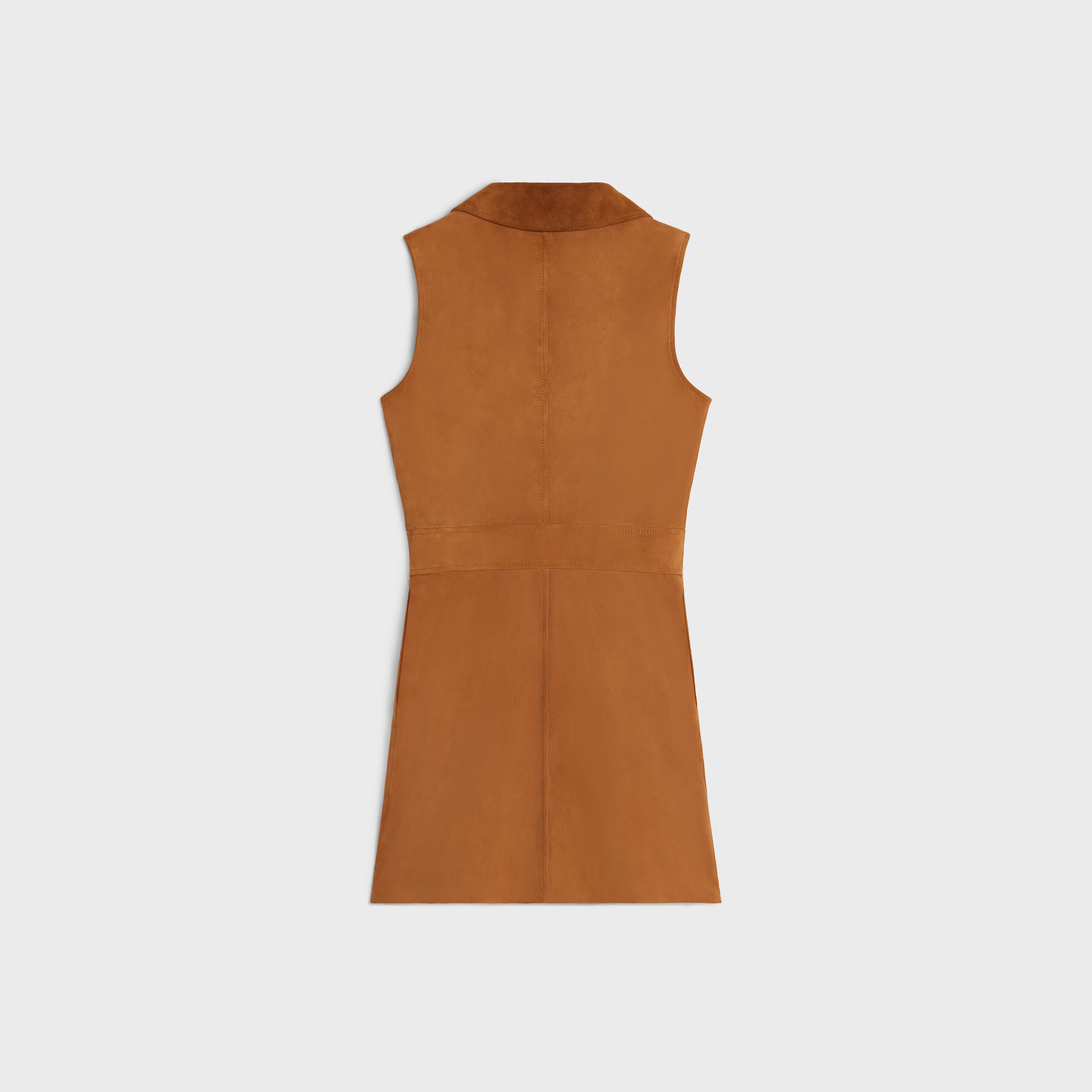 関税込 CELINE mini dress with signature IN suede Celine Mini Dress | Alamour The Label USA