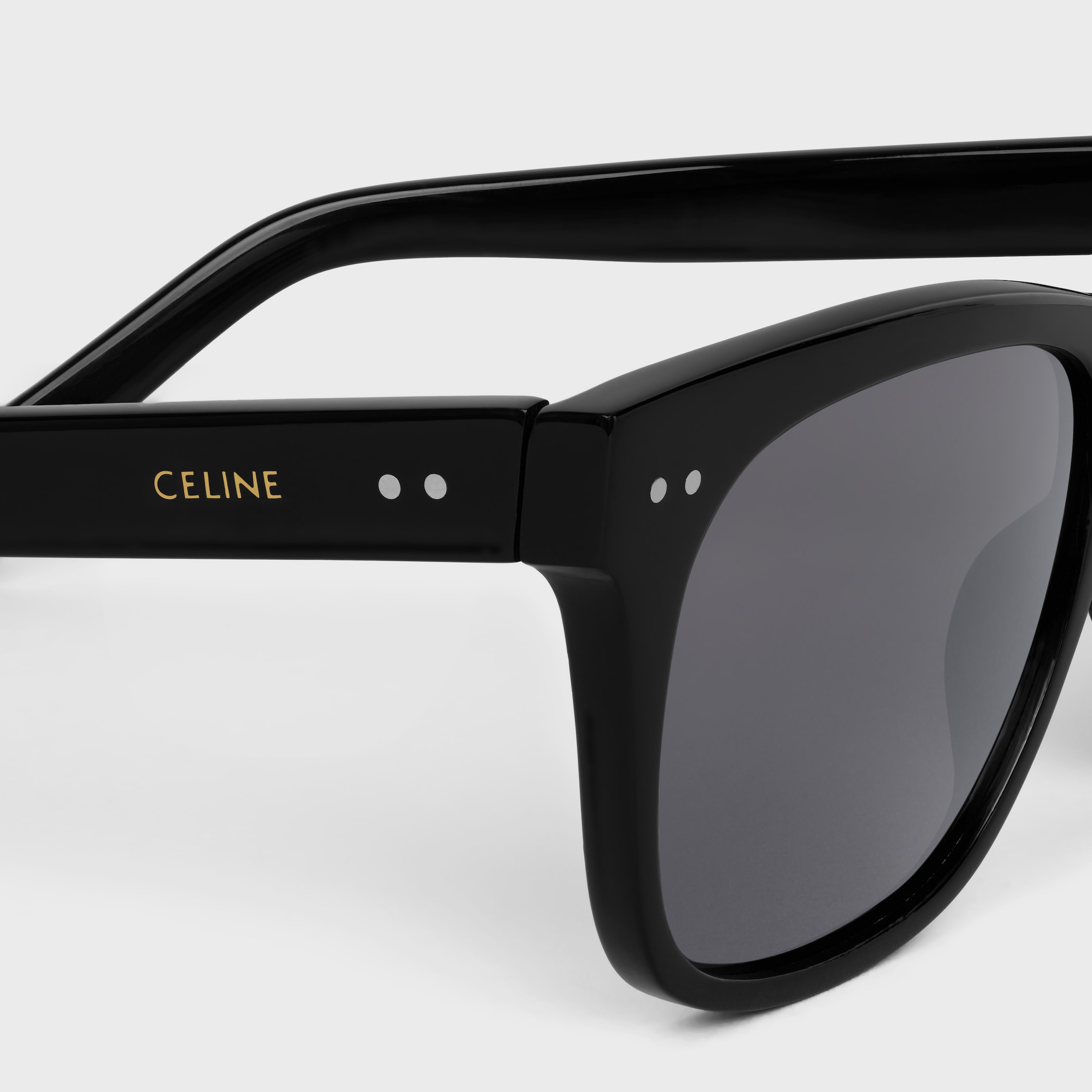 CELINE ♪ ブラックフレーム 59 サングラス / アセテート ブラックフレーム 59 サングラス / アセテート - | CELINE