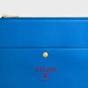 POCHETTE SHARP IN PELLE DI AGNELLO LISCIA - BLU ULTRA / ROSSO ULTRA - NUOVO - 4 | CELINE