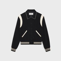 燈芯絨Teddy外套 - 黑色 -  - 1 | CELINE