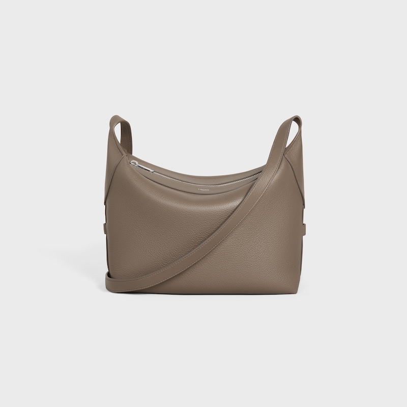 SAC CROSSBODY HARRY EN VEAU GRAINÉ - SOURIS - NOUVEAUTÉS - 1 | CELINE