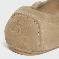 CELINE ADAM  LOAFER IN SUEDE CALFSKIN - 베이지 -  - 1 | CELINE