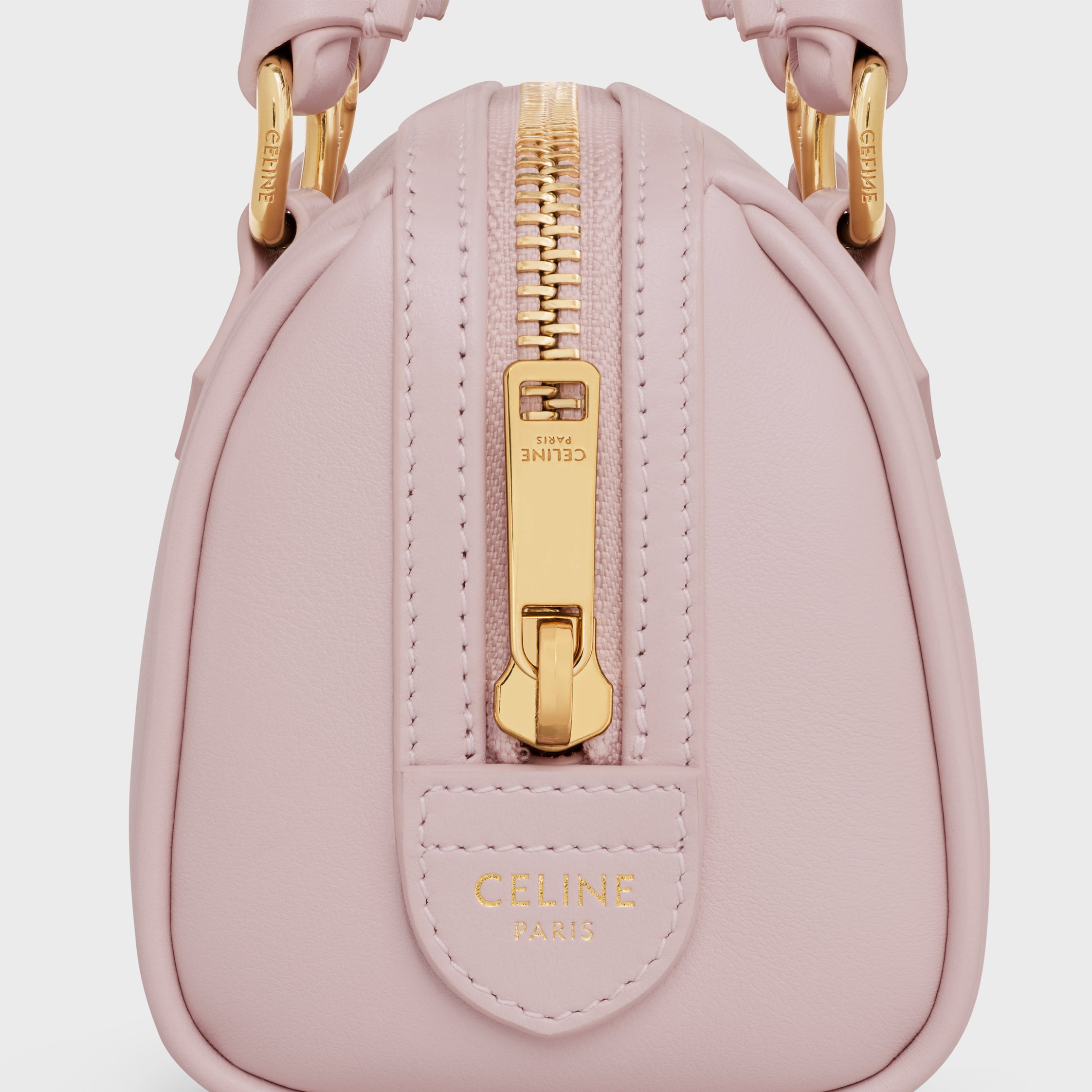 【CELINE】セリーヌ ミニ ボストン スムースカーフスキン ピンク ミニ ボストン / スムースカーフスキン - ブリーチピンク | CELINE