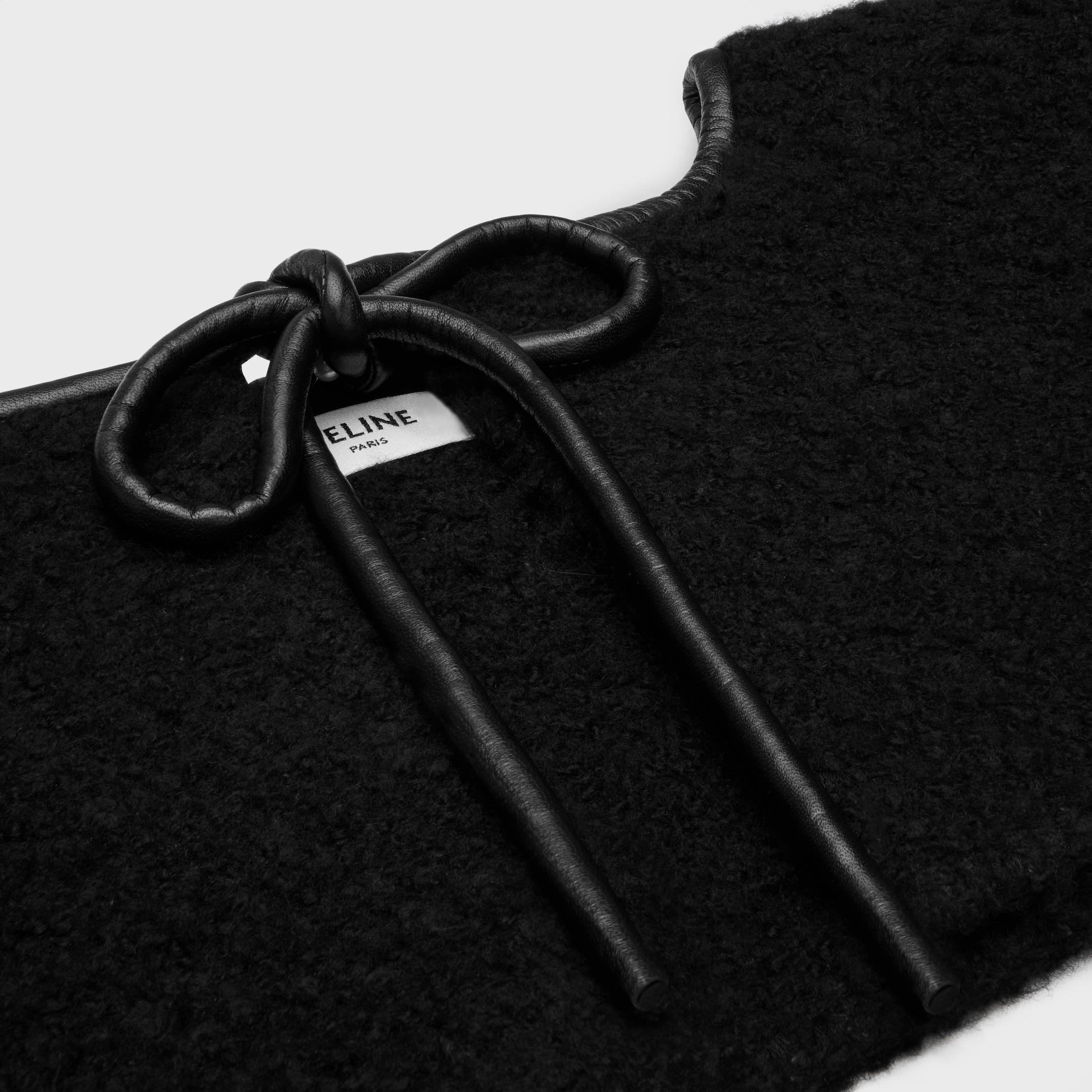 CELINE 23SS ショーツ ウールフランネル 46 ショートパンツ / ウールツイル - ブラック | CELINE