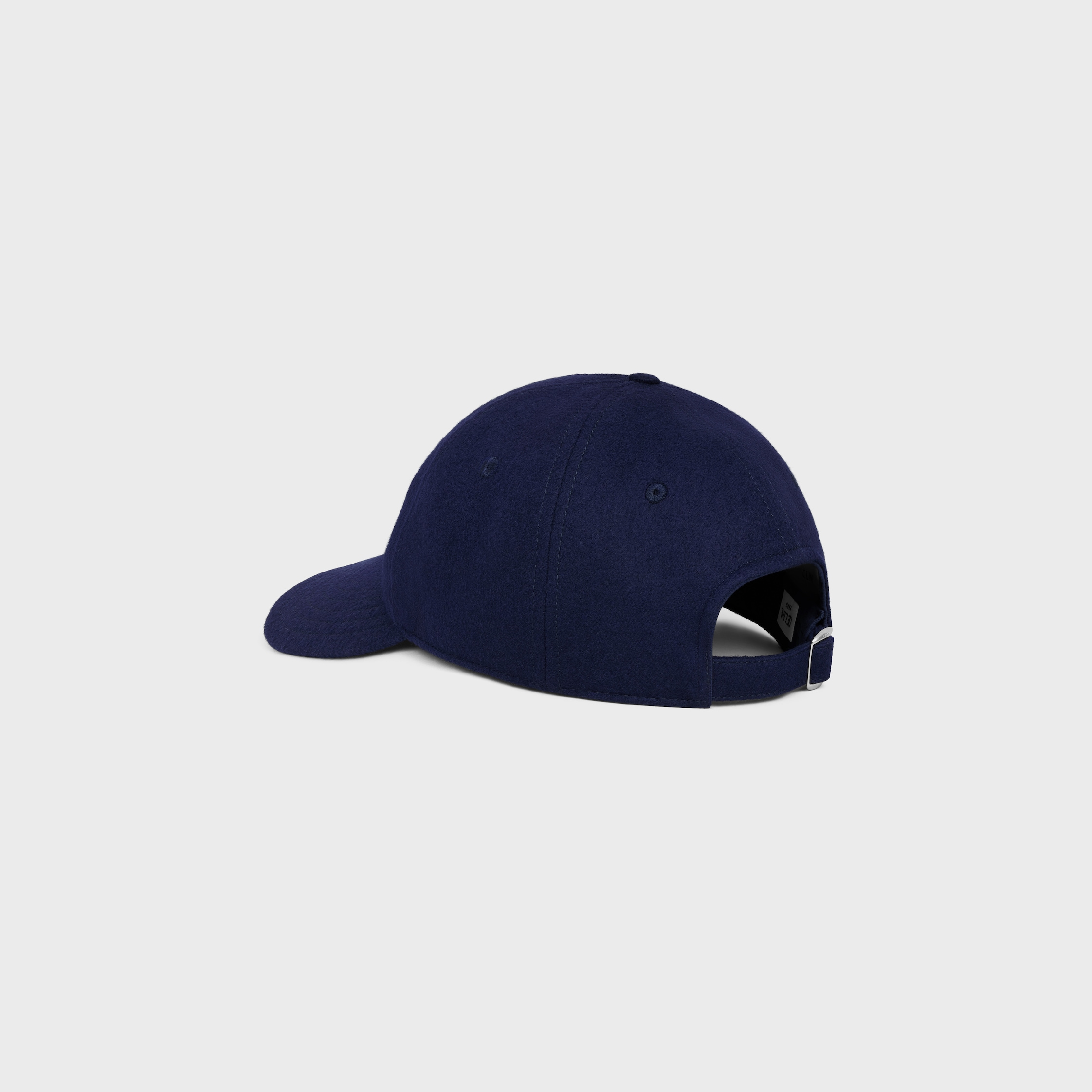 イニシャル ベースボールキャップ / フランネル - ROYAL BLUE