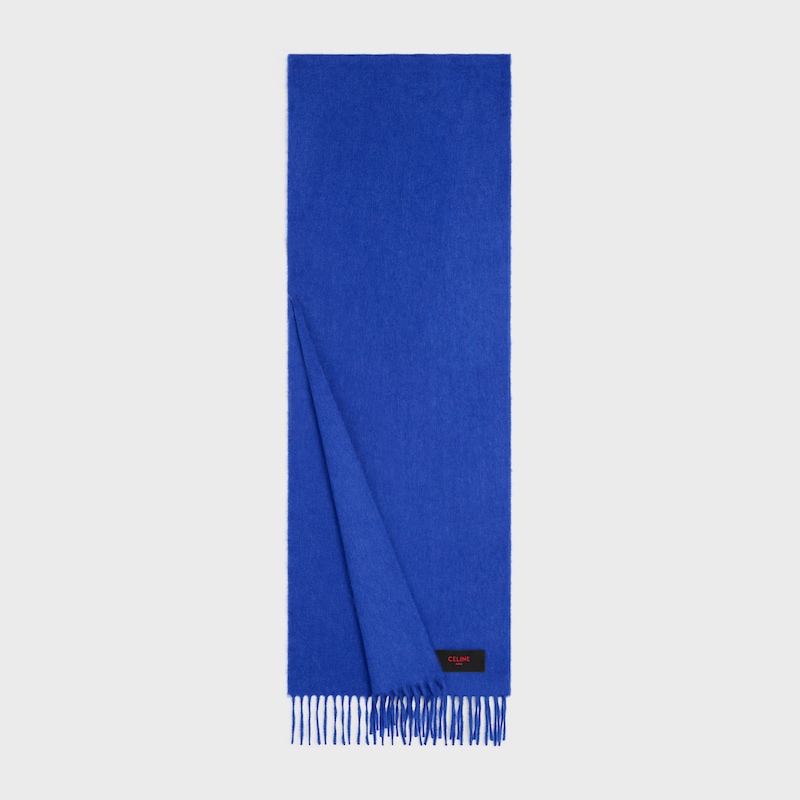 scarf IN cashmere - SAPPHIRE BLUE -  - 1 | CELINE