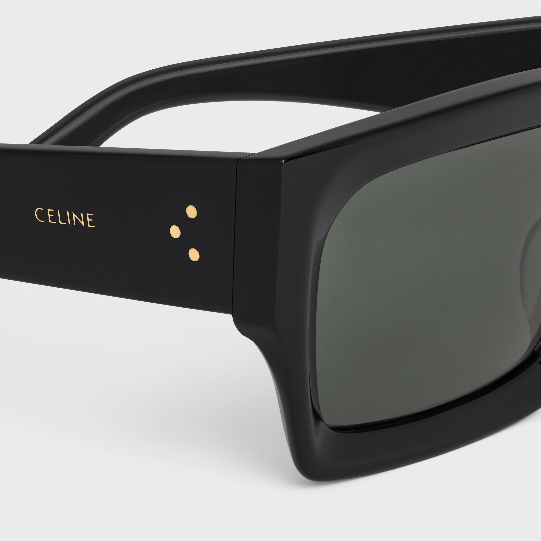 サングラス CELINE SUNGLASSES BLACK Black Frame 41 Sunglasses in Acetate - BLACK | CELINE