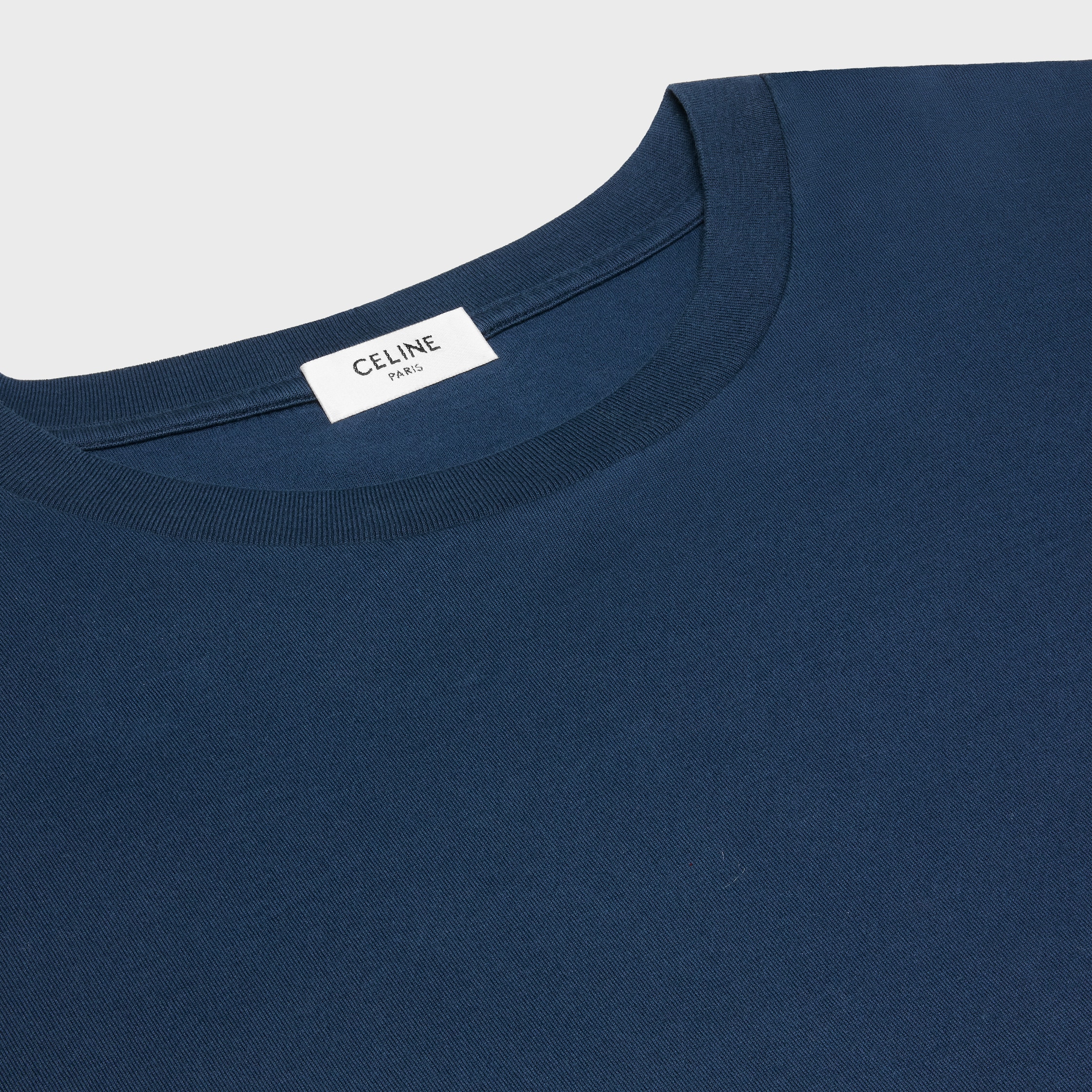 CELINE 24-25AW コットンジャージー ルーズ 半袖Tシャツ CELINE 24-25AW コットンジャージー ルーズ 半袖Tシャツ (CELINE