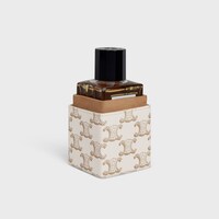 Case 1 Perfume 100ml in Triomphe Canvas and Calfskin - WHITE - BEAUTY ACCESSORIES - 1 | CELINE