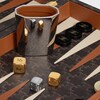 BACKGAMMON IN TRIOMPHE CANVAS - BLACK / TAN - CELINE MAISON - 7 | CELINE