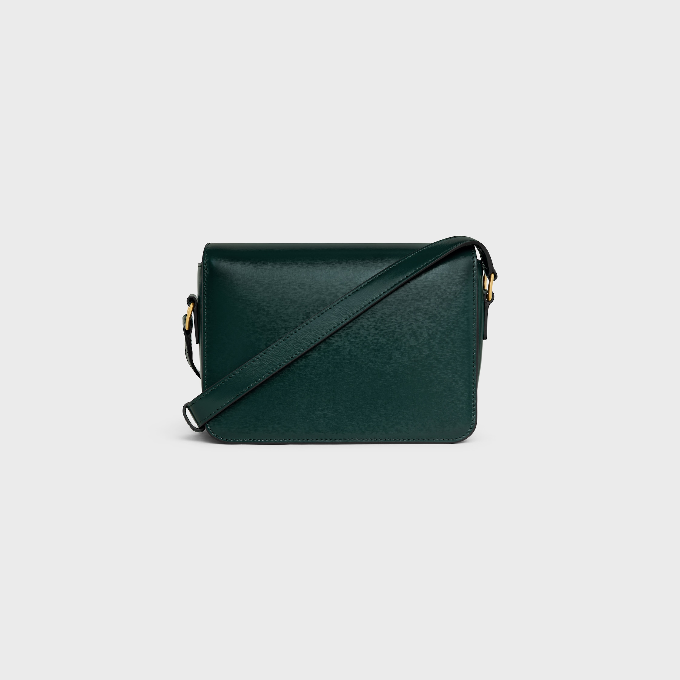 日本未発売*CELINE*トリオンフ カーフスエードポーチ ブラック セリーヌ】大人が買うべき春の新作小物5選。トリオンフの新作黒