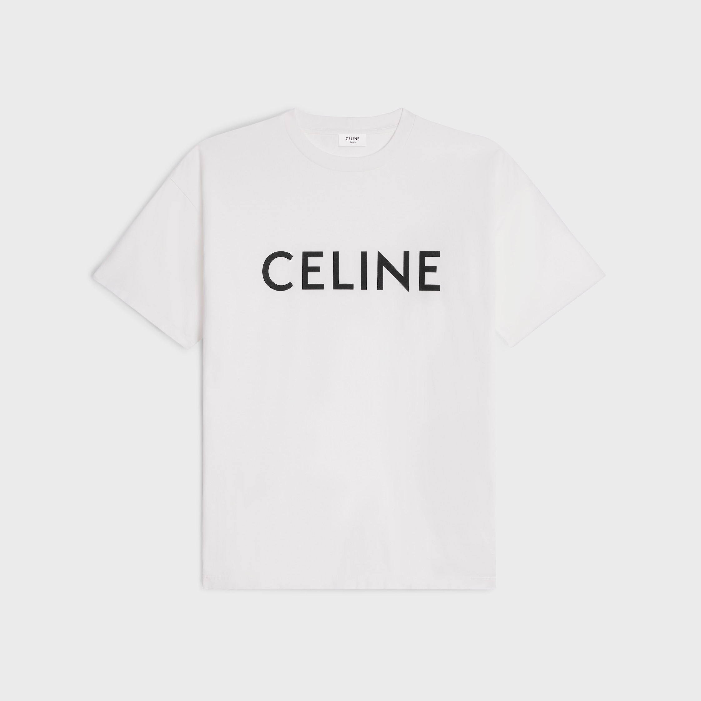 CELINE ブラック Tシャツ