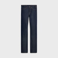 Francoise jeans in raw wash denim - RINSED -  - 1 | CELINE