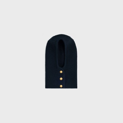 balaclava IN seamless cashemire - NAVY -  - 5 | CELINE