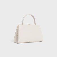 CELINE 미디엄 앙투아네트 - 내추럴 새틴 카프스킨 - 라이스 - 탑핸들백 - 2 | CELINE