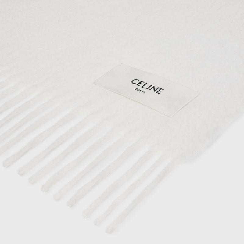 scarf IN cashmere - WHITE -  - 1 | CELINE