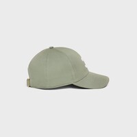 triomphe baseball cap IN cotton gabardine - SAUGE -  - 2 | CELINE