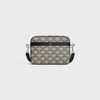 SMALL MESSENGER in TRIOMPHE CANVAS AND CALFSKIN - BEIGE - TRIOMPHE CANVAS - 1 | CELINE