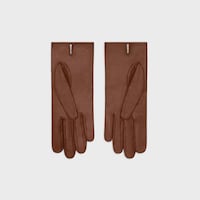 gants triomphe agneau plongé - Marron -  - 2 | CELINE