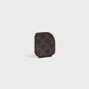 Pocket Mirror in Triomphe Canvas Case - BLACK / TAN - BEAUTY ACCESSORIES - 2 | CELINE