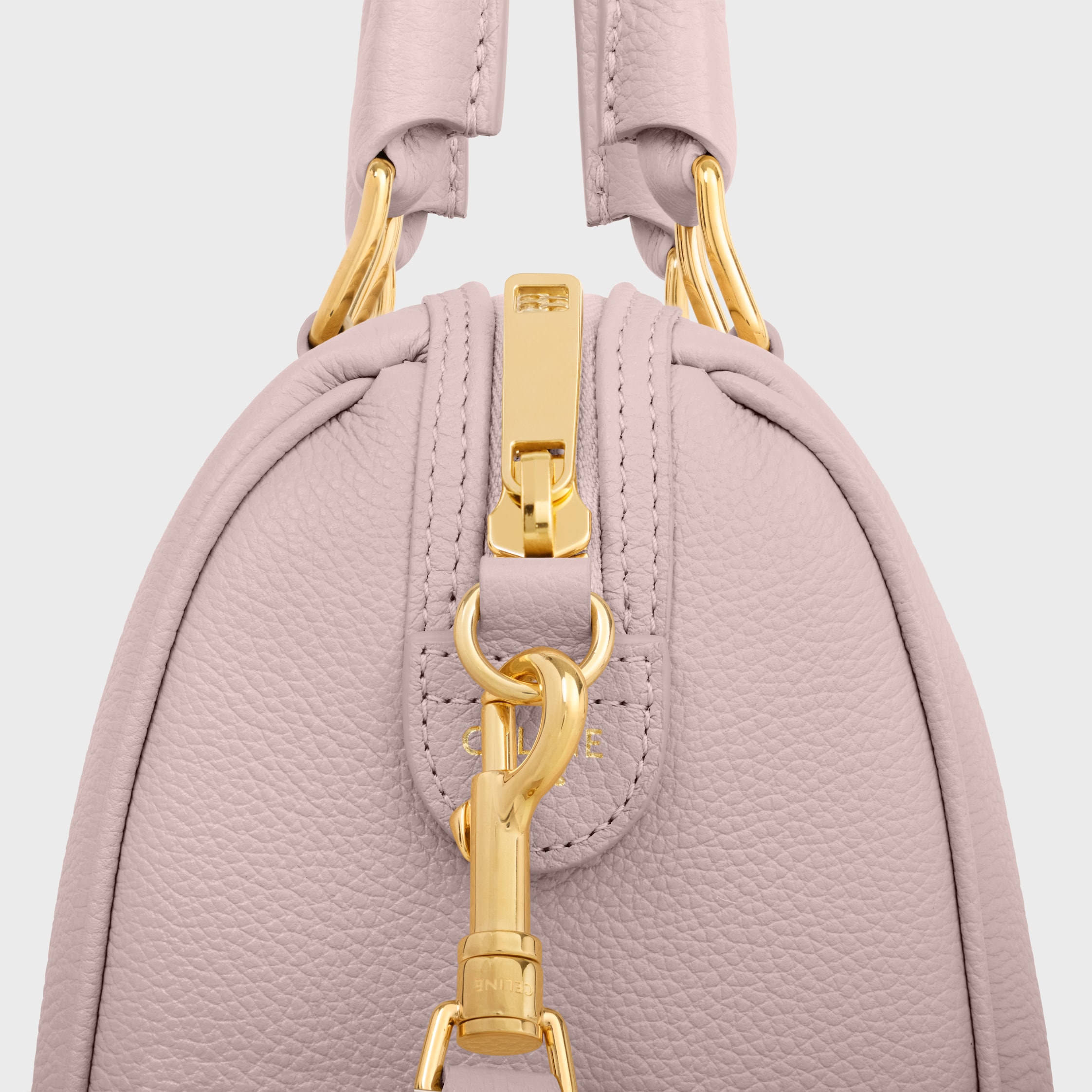 CELINE★テキスタイルとカーフスキンのスモールボストン限定商品 スモール ボストン キュイル トリオンフ レディース | CELINE | 24S