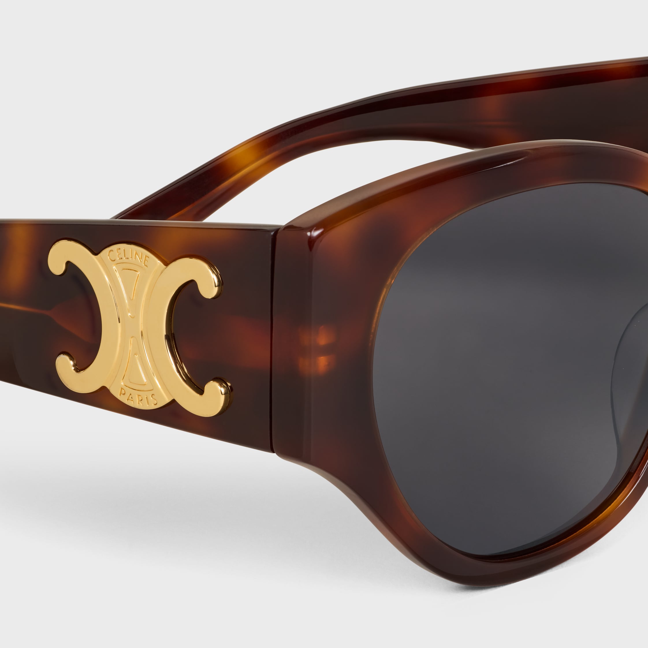 トリオンフ XL 03 サングラス / アセテート - クラシックハバナ | CELINE