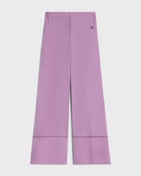 pyjama trousers IN silk satin - GLYCINE -  - 1 | CELINE