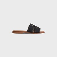 MARINA MULE IN CANVAS - BLACK -  - 1 | CELINE