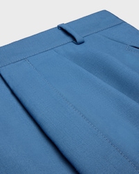 montauk trousers IN mohair wool - AZURE -  - 2 | CELINE