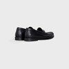 CELINE LUCO LOAFER IN POLISHED BULLSKIN - BLACK -  - 3 | CELINE