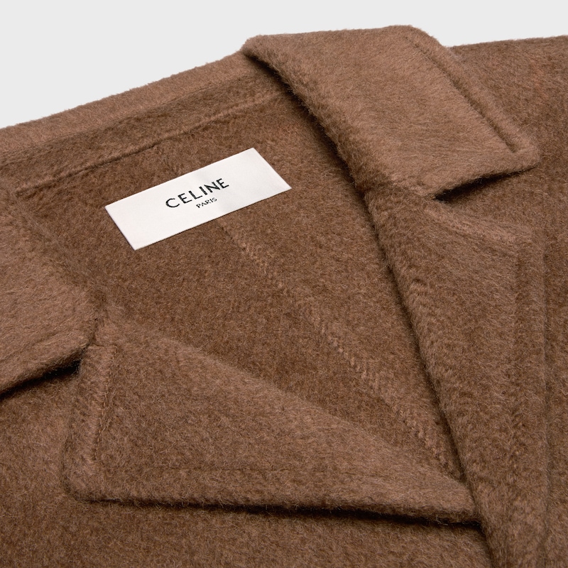 manteau cachemire chameau double face - NOISETTE -  - 1 | CELINE