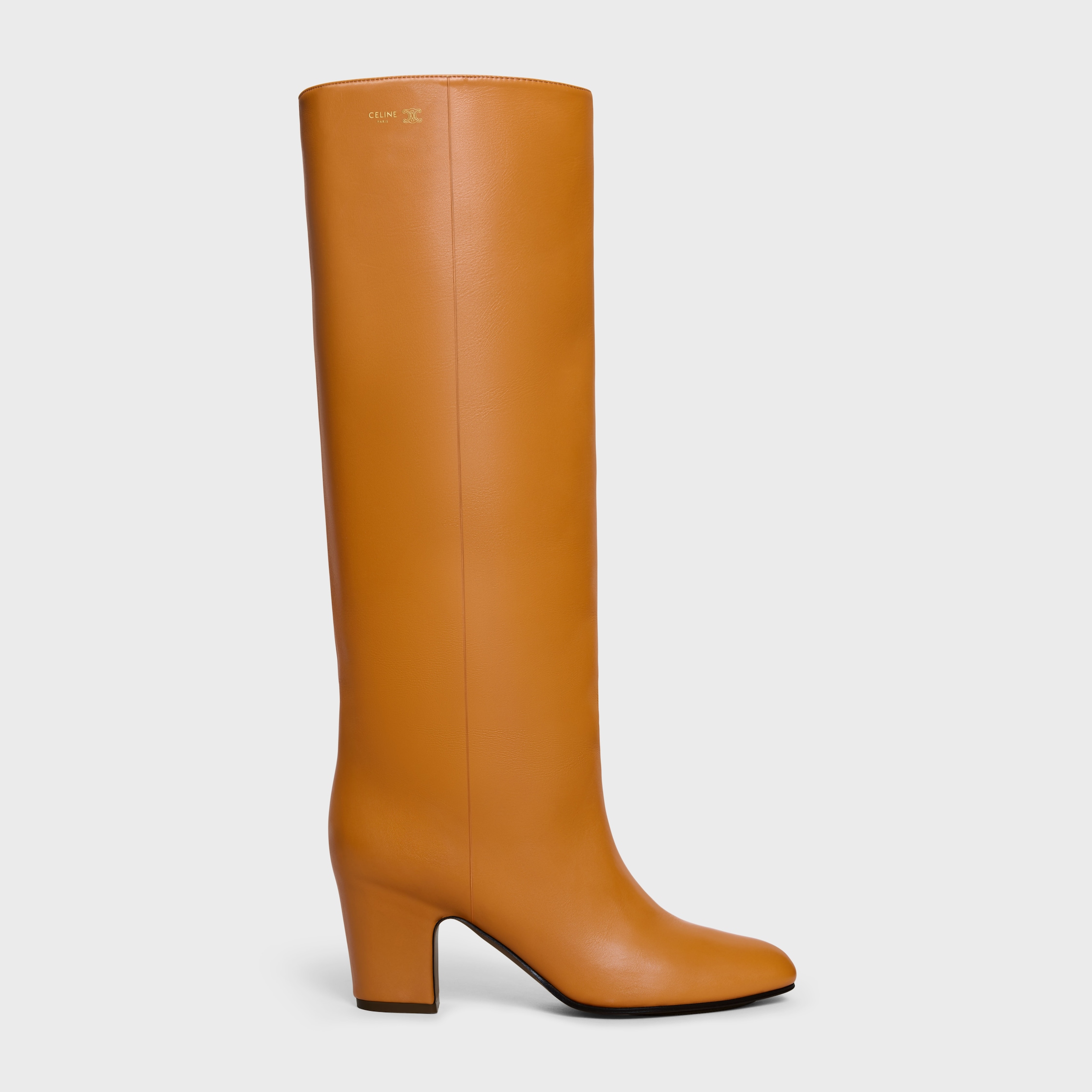 【美品】24.5㎝CELINE スタッズロゴ ブーツ　確実正規品　早い者勝ち❗️ 美品】24.5㎝CELINE スタッズロゴ ブーツ確実正規品