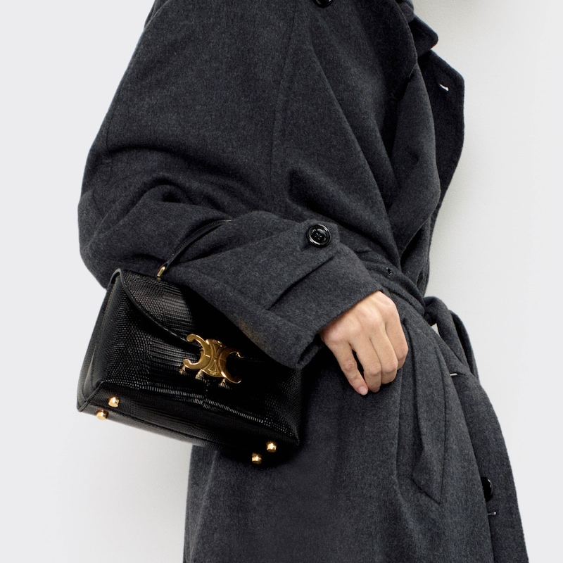 TEEN NINO BAG IN Lizard - BLACK - NINO - 1 | CELINE