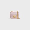 MINI CHAIN CLAUDE in pearly python - LIGHT PINK - MORE LINES - 1 | CELINE