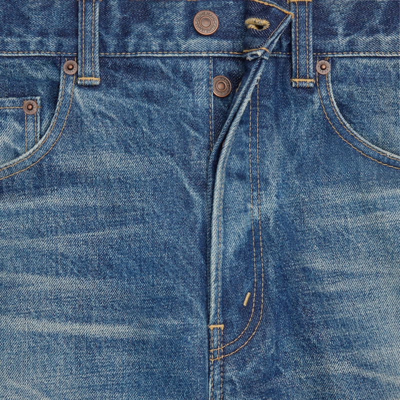 max jeans in denim - BROKEN BLUE WASH -  - 1 | CELINE