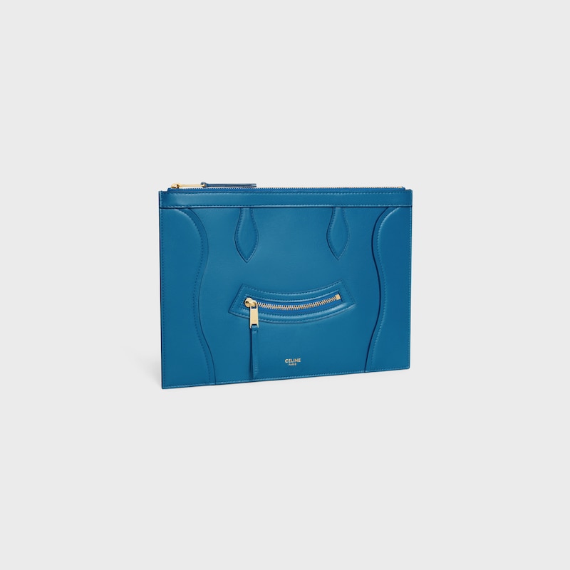 中號手拿包 - 超藍色 - 手拿包及科技配饰 - 1 | CELINE