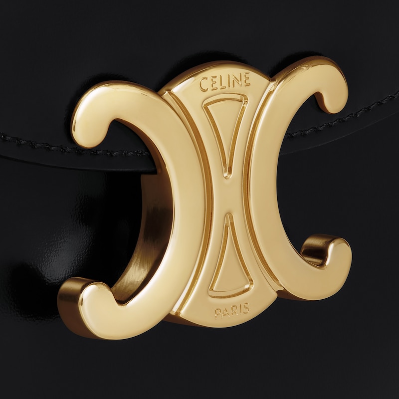 MINI BESACE CLEA IN SHINY CALFSKIN - BLACK - ESSENTIAL GIFTS - 1 | CELINE