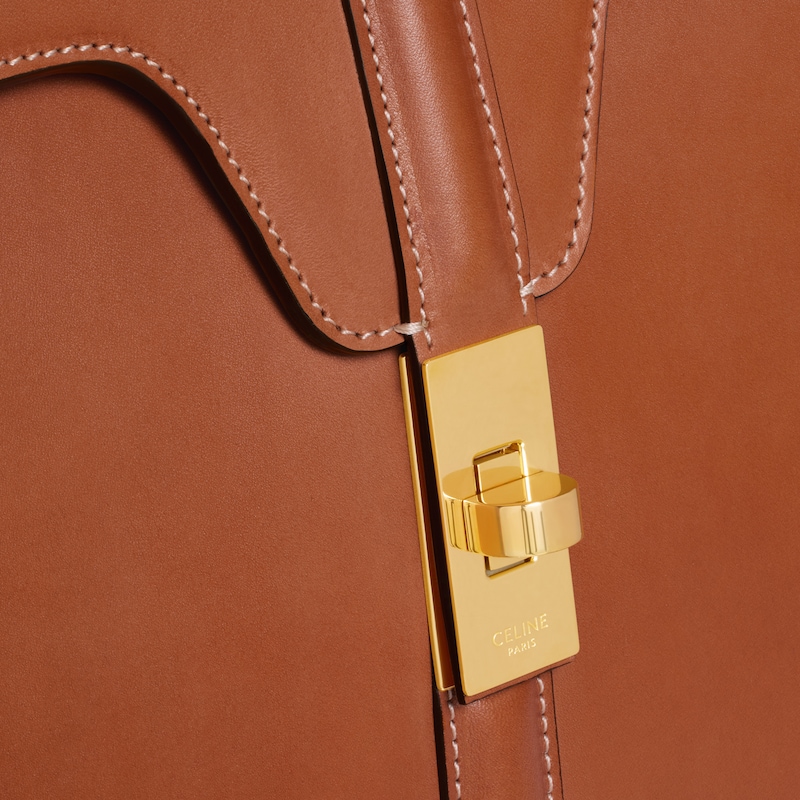 Classique 16 Bag IN natural calfskin - TAN - LE 16 - 1 | CELINE