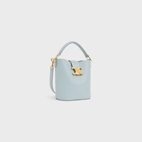 MINI BUCKET LOUISE IN smooth calfskin - ICE BLUE - THE PERFECT GIFT - 2 | CELINE