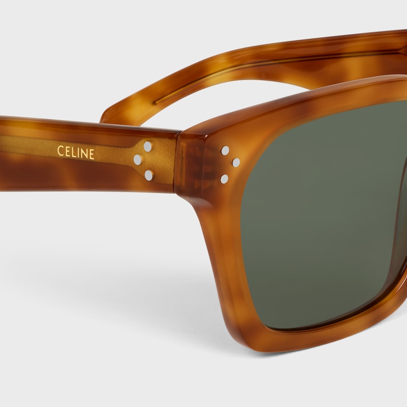 Black Frame 45 sunglasses in Acetate - BLONDE HAVANA -  - 1 | CELINE