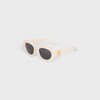 Triomphe Skate 01 sunglasses in Acetate - IVORY -  - 3 | CELINE